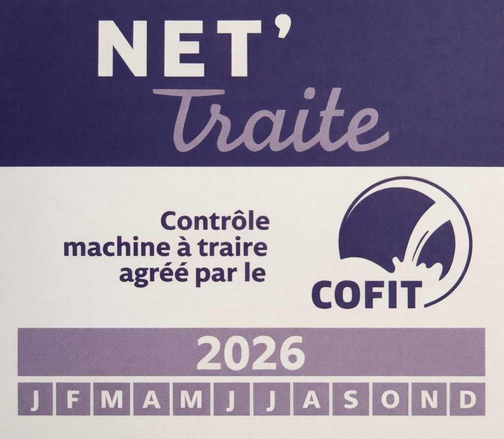 Nettoyage installation de traite – contrôle Net’Traite Elvup